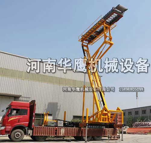 高空壓瓦機過(guò)屋脊出瓦